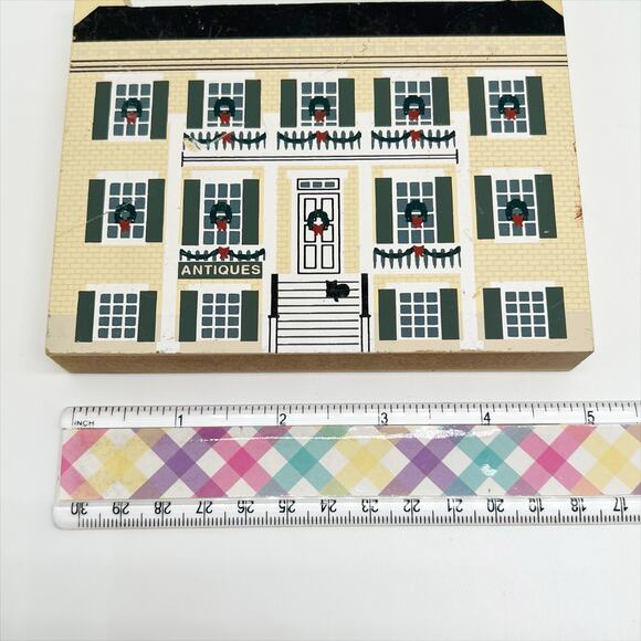 Vintage 1993 The Cat's Meow Newbill-McElhiney House St. Charles Christmas Series - Picture 6 of 7